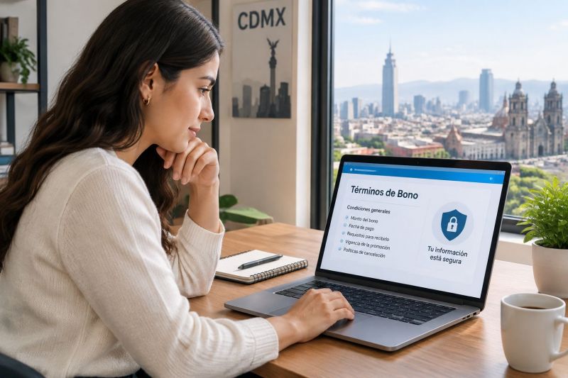 ¿Cómo reclamar un bono? Guía práctica para usuarios en Ciudad de México