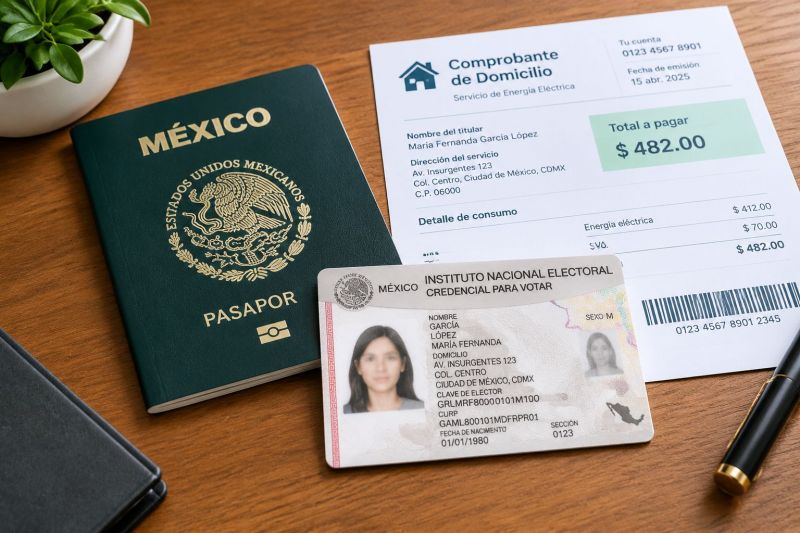 ¿Qué documentos acepta KYC? Guía para usuarios en México