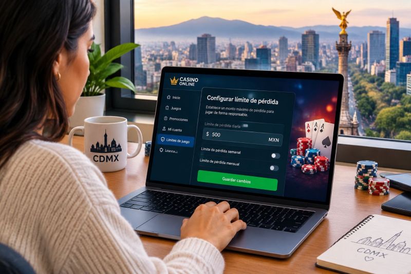 ¿Cómo funciona el límite de pérdida en un casino en línea en Ciudad de México?
