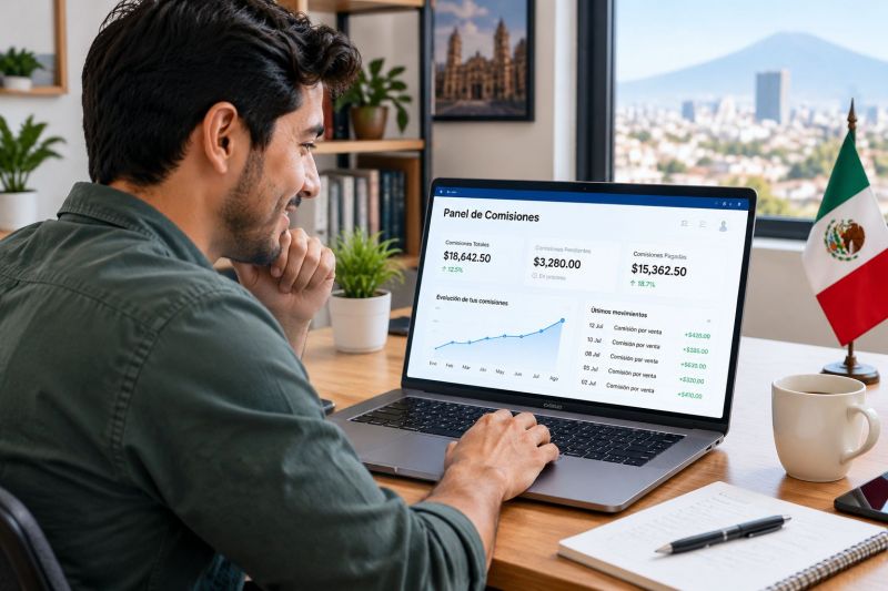 ¿Cómo gano comisión? Guía real para afiliados en México