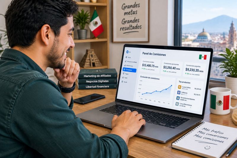 ¿Cómo gano comisión? Guía real para afiliados en México