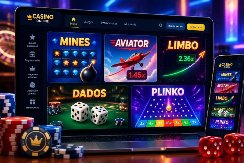 ¿Qué son Betroia Originals: Mines, Aviator, Limbo, Dados y Plinko y cómo funcionan en México?